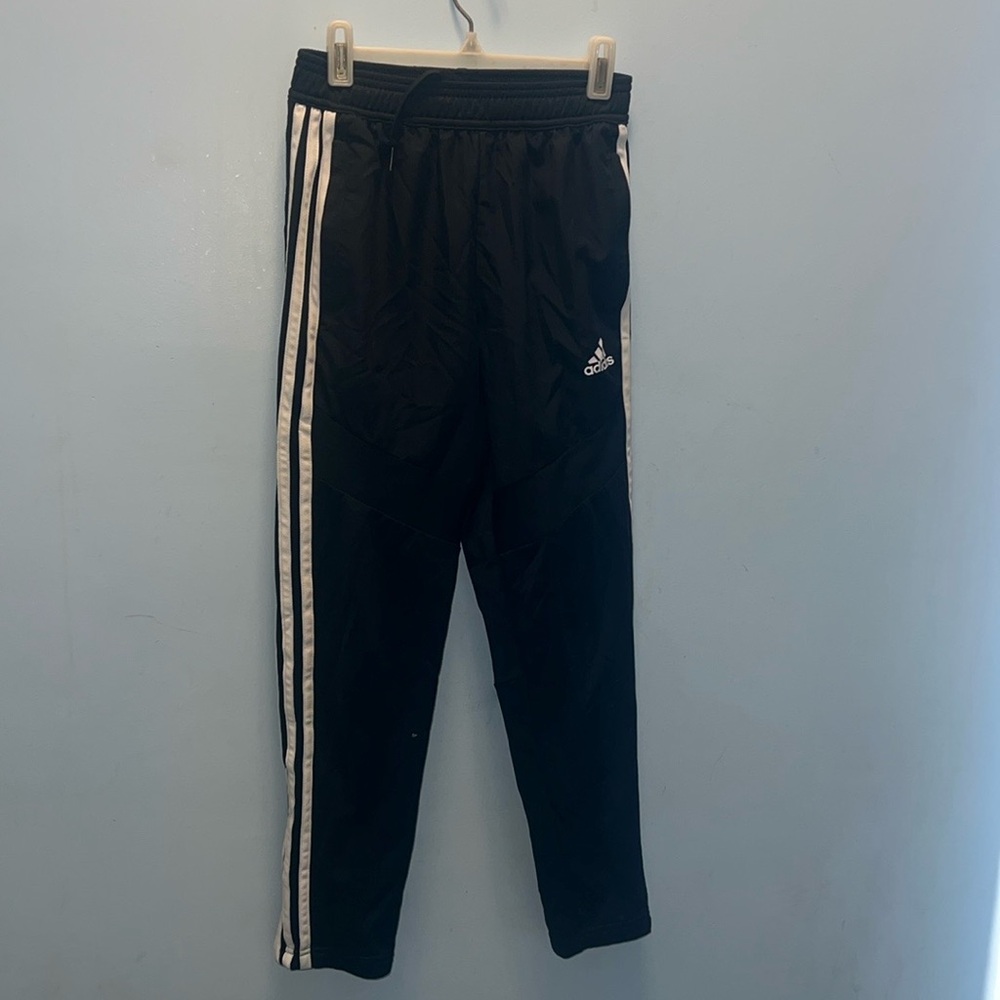 Adidas Climawarm youth track pants - size small- 100% polyester